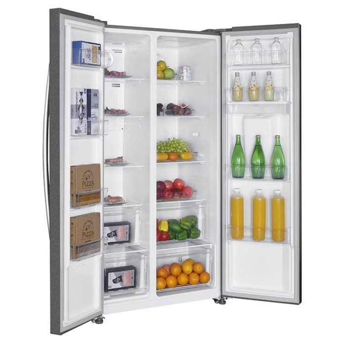 Réfrigérateur américain VALBERG SBS 529 WD E X742C - Neuf – Image 5