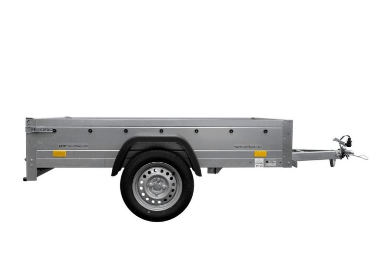 Top remorque garden trailer 200 kipp avec rehausses grillagées et roue jockey – Neuf – Prix Destockage – Image 7