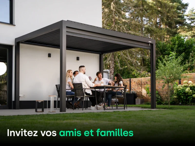 PERGOLUX bioclimatique Pergola S2 – Image 3