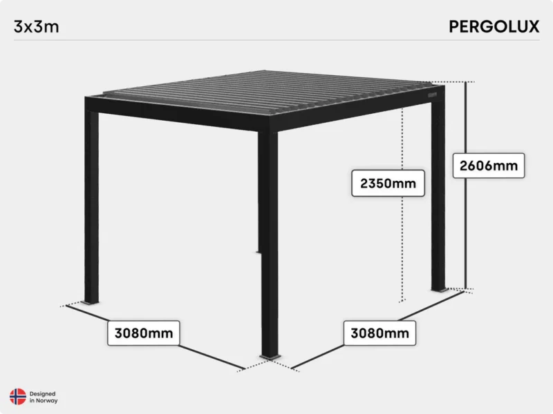 PERGOLUX bioclimatique Sundream S2 – Image 6